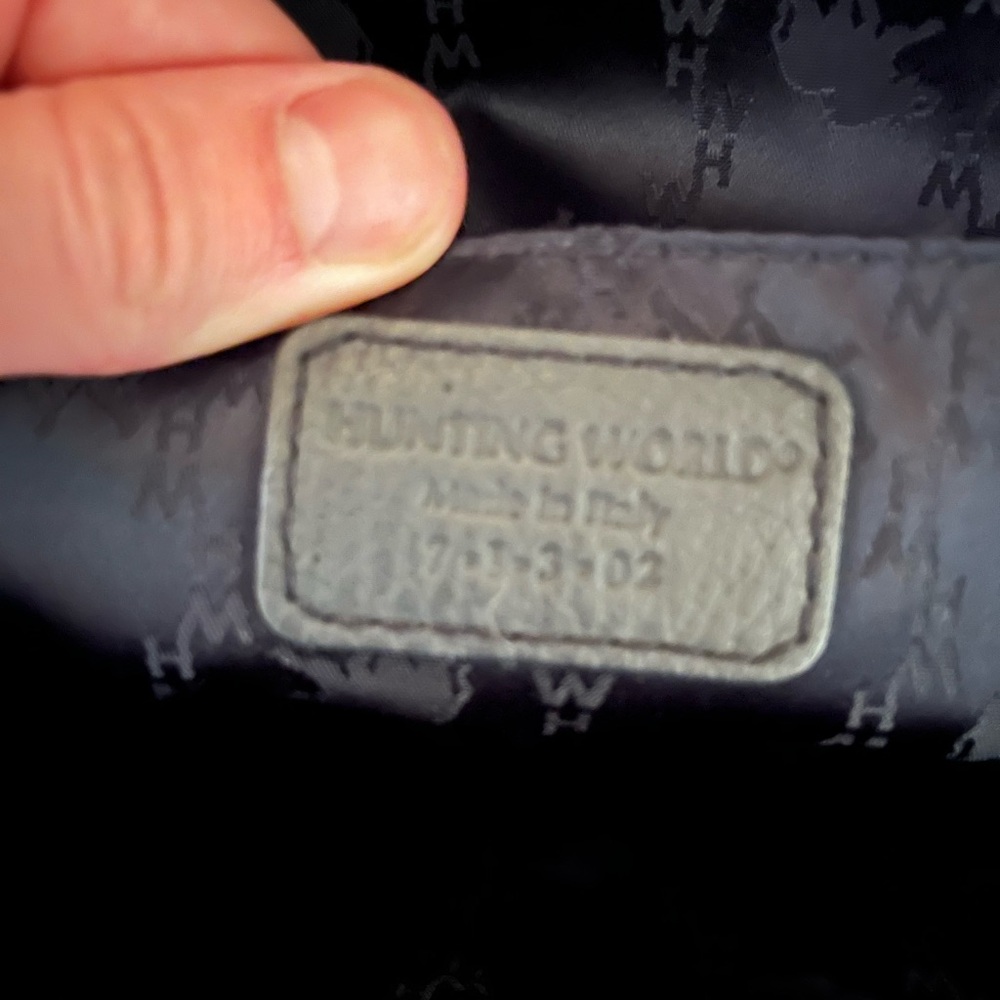 Black Pattern Hunting World Bag - image 6